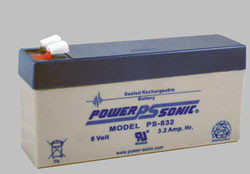 8V 3.2A RECHARGEABLE BATTERY Replacement