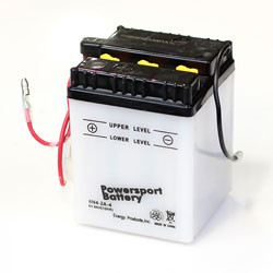 XL125S YEAR 1980 BATTERY