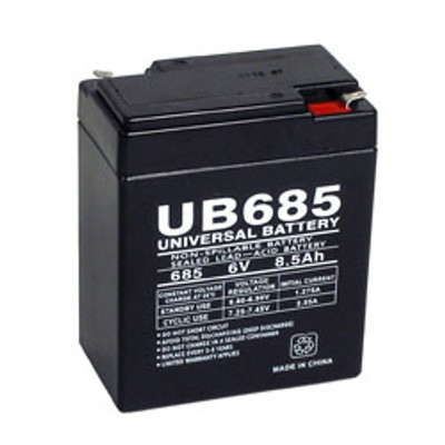 UPG 6 VOLT 8.5AH F1 TERMINAL TERMINAL F1 8.5AH