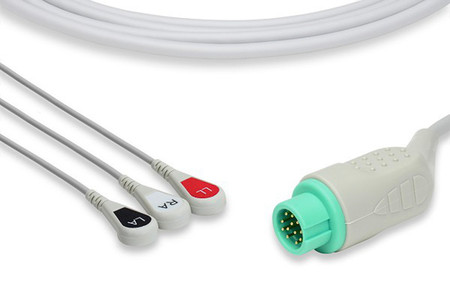 AXIA V1200T DIRECT-CONNECT ECG CABLES