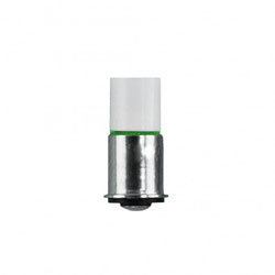 Interlight Midget Flanged T1-75 Replacement LED Green 6V