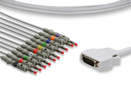 XSCRIBE DOS DIRECT-CONNECT EKG CABLES