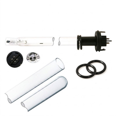 C LAMP AND QUARTZ SLEEVE
