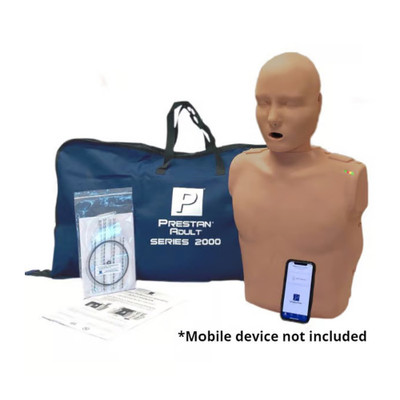 Prestan Professional Series 2000 Adult CPR Manikin Dark Skin Replacement