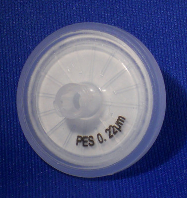 Sterile PES Syringe Filters 0.45?m 25mm 100-Pack Medical Supplies Replacement