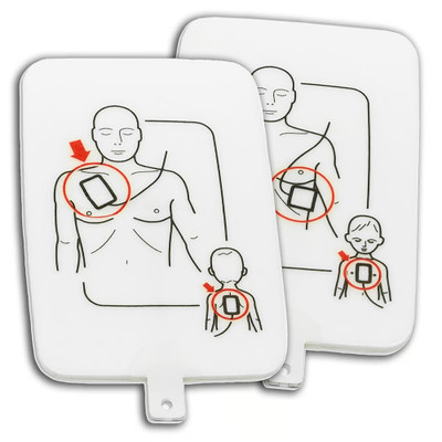 AED UltraTrainer Adult/Child Replacement Training Pad Set