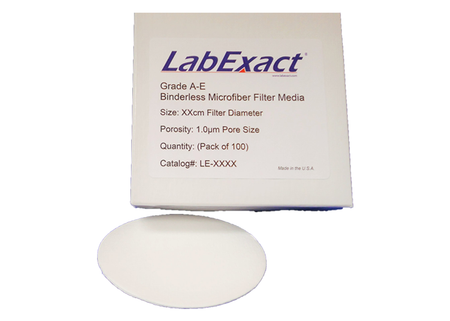 Glass Microfiber Filter Media Grade AE Cut 3-5cm 100 Pack Replacement