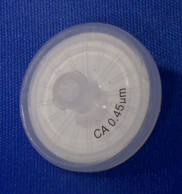 Syringe Filter 4mm Diameter 0.45?m CA Membrane Sterile Pack Replacement