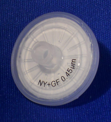 0.45?m Nylon Syringe Filter 13mm GF Prefilter Medical Supply Replacement
