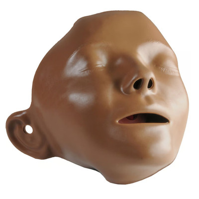 Face Skin Dark X6 Medical Manikin Simulation Training Model Replacement
