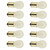 Replacement Light Bulb for Interlight 6V-4.1A-BA15S Frosted - 6V, 4.1A, BA15S base