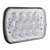 5 X 7 Inch Rectangular LED Headlight With 13 Diodes 1800-2700 Lumen Replacement