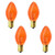 Interlight 7w C7 Transparent Orange Replacement Light Bulb Incandescent