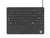 Slim Cool Waterproof Sealed Keyboard With Touchpad With MagFix And Backlight Black