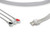 Replacement ECG for CABLES AND SENSORS 700-0007-35 - medical