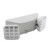LED Emergency Light Triple Head Adjustable Surface Mount White Housing Replacement