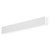 34W 48IN LED Linear Slot Light 120-347V 0-10V Dimmable Sel CCT Center Distribution White Finish Replacement