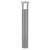 LED Bollard Gen 2 24W 120-277V Dimmable Sel CCT Flat Top Gray Painted Replacement