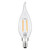 LED 3W B10 Bent Tip Dimmable TruLine 2700K Soft White 13-Year Life 2-Pack Replacement