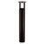 LED Bollard Gen 2 24W 120-277V Dimmable Sel CCT Flat Top Bronze Painted Photoelectric Cell Replacement
