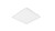 45W LED 2x2 Flat Panel 120-277V 0-10V Dimmable Selectable Color Temperature White Finish Replacement