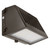 150W LED Cutoff Wall Pack 120-277V 0-10V Dimmable Sel CCT with Photocell Bronze Finish Replacement