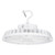 200W LED UFO High Bay Fixture 120-347V 0-10V Dimmable Selectable Color Temperature Black Finish Replacement