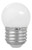 LED 1.5W S11 Frosted Indicator Bulb 3000K Warm White Medium Base Black Replacement