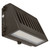 35W LED Cutoff Wall Pack 120-277V 0-10V Dimmable Sel CCT with Photocell Bronze Finish Replacement