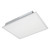 35W LED 2x2 Flat Panel 120-277V 0-10V Dimmable Selectable Color Temperature White Finish Replacement