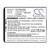 IN-0176872 Barcode Scanner Battery 3.9Ah 3.85V Black 15.02Wh Li-ion