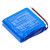 Body Camera Battery 3.4V 3.8Ah Blue 12.92Wh Li-Polymer