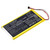 Amplifier Battery 4V 3.8Ah Black 15.2Wh Li-Polymer Replacement