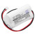 IN-0180276 Emergency Lighting Battery 0.8Ah 3.6V White 2.88Wh Ni-CD Replacement