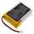Dog Collar Battery 0.5Ah 7.4V Black 3.7Wh Li-Polymer Replacement