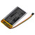 Home Security Camera Battery 0.4Ah 3.7V Black 1.48Wh Li-Polymer