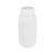 1000ml Wide Mouth Round Storage Bottle Natural Color HDPE Sterile 5 pk 50 cs Replacement