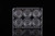 6 Cell Culture Inserts and 6 Well Plate 8.0 m PET Membrane Transparent Non-Treated Replacement