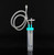50mL Centrifuge Tube Bi-directional Silicon Tube 0.125 in ID 0.25 in OD Male Luer Lock Replacement