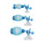 CPR-2 Bag with Mask Manometer O2 Reservoir Infant Case of 6 Replacement