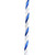Premium 600 ft of 0.375 inch Polypropylene Floating Rope Royal Blue - White
