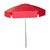 6 ft Viny Umbrella Solid Color Red