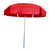 6 ft Viny Umbrella Solid Color Red Replacement