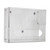 Vertical Two-Bin Large Clear Kimwipe Dispenser Magnet Mount Replacement
