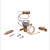 4 Blade Fan Assembly 20 inch Diameter 0.5 inch Bore rot-cw Pitch 30
