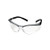 3M BX SILVER AND BLACK FRAME SAFETY GLASSES CLEAR ANTI-FOG LENS ADJUSTABLE TEMPLE LENGTHS