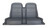 SEAT FOR JEEP FFR92 GRAY