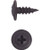 HAINES PRODUCTS 8 PHILIPS WAFER HEAD STINGER SCREW 12 INCH LONG BLACK 1000 PER BOX