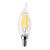 CA10 4.5W 3000 DIMMABLE CLEAR FILAMENT E12 PROLED