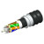 COMMSCOPE INDOOROUTDOOR PLENUM DISTRIBUTION CABLE INTERLOCKING ALUMINUM ARMORED WITH PLENUM JACKET 12 FIBER SINGLE-UNIT